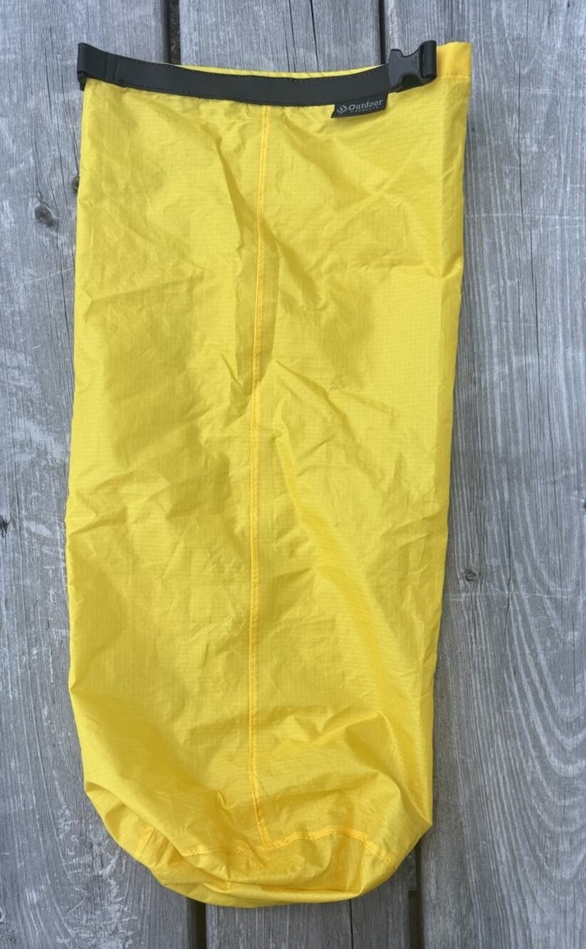 Outdoor Products Waterproof Roll-Top Storage Bag 20L Yellow 1-Pack